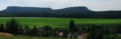 Blick zum großen und Kleinen Zschirnstein